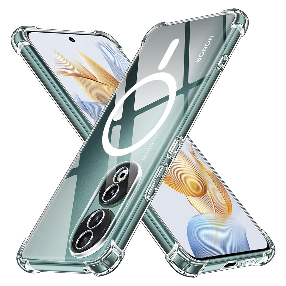 Husa MagSafe pentru Apple iPhone 17, Techsuit, Shockproof, Transparenta