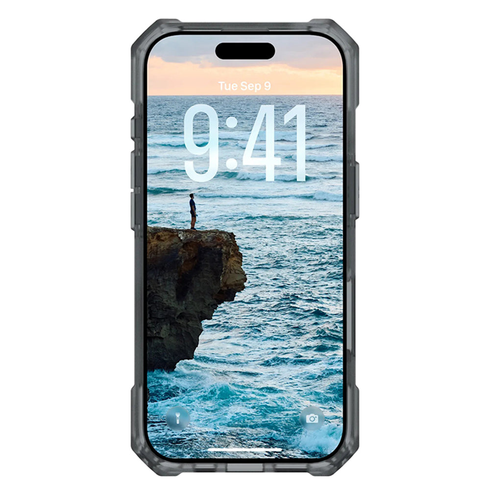 Husa MagSafe pentru Apple iPhone 17, Urban Armor Gear, Essential Armor, Gri