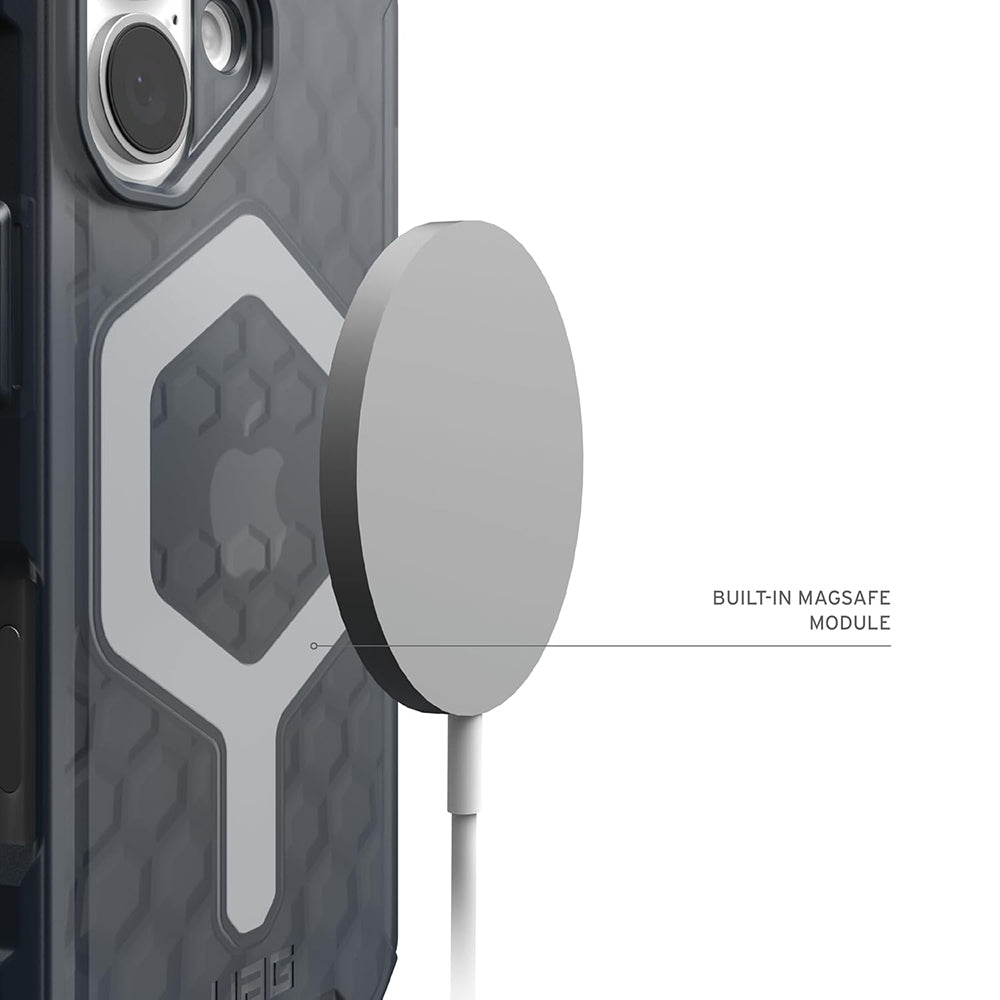 Husa MagSafe pentru Apple iPhone 17, Urban Armor Gear, Essential Armor, Gri