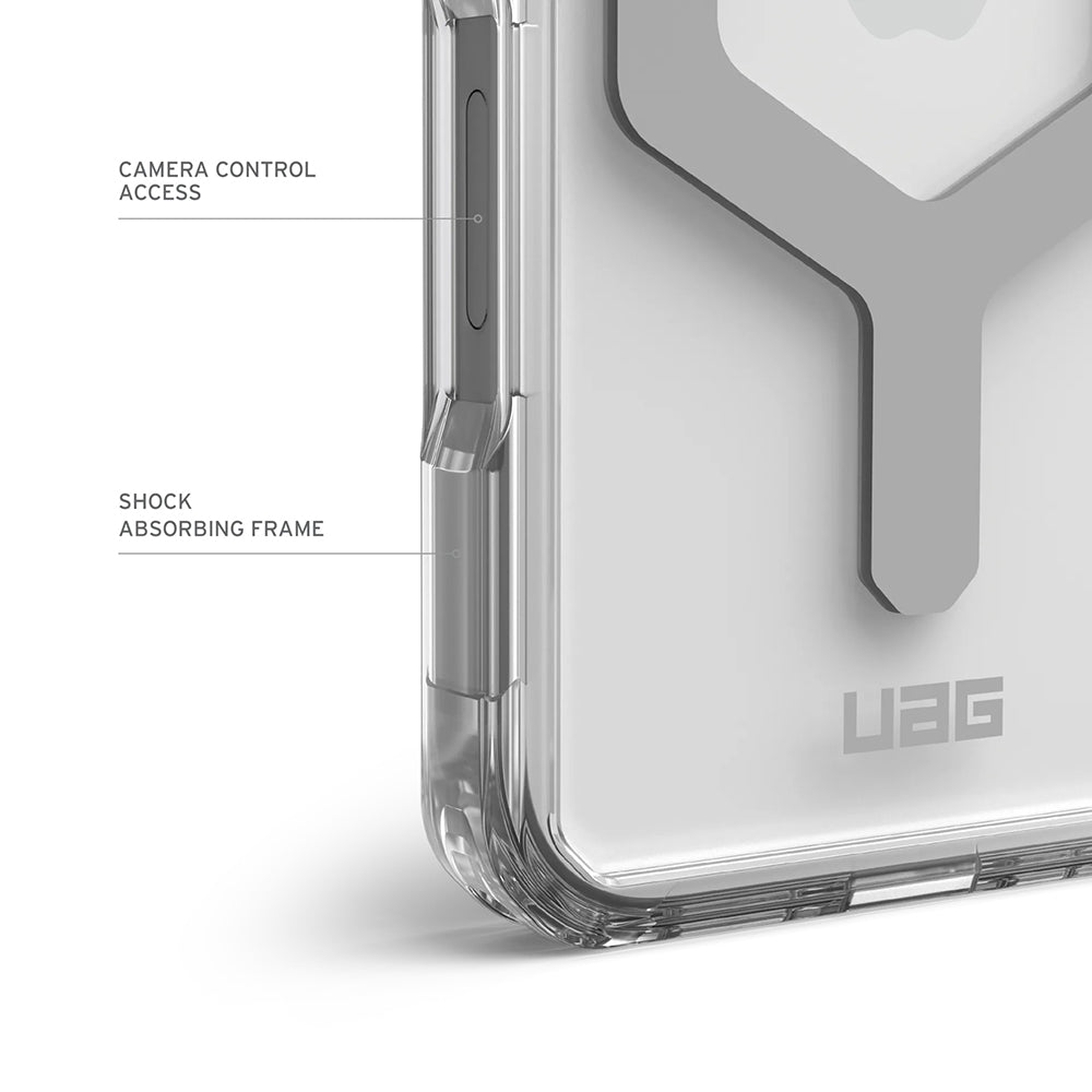 Husa MagSafe pentru Apple iPhone 17, Urban Armor Gear, Plyo, Alba