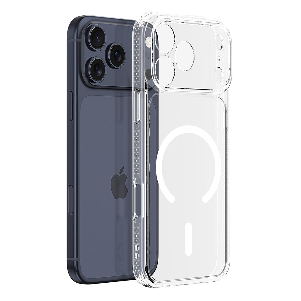 Husa MagSafe pentru Apple iPhone 18 Pro / 17 Pro, DUX DUCIS, Clin, Transparenta