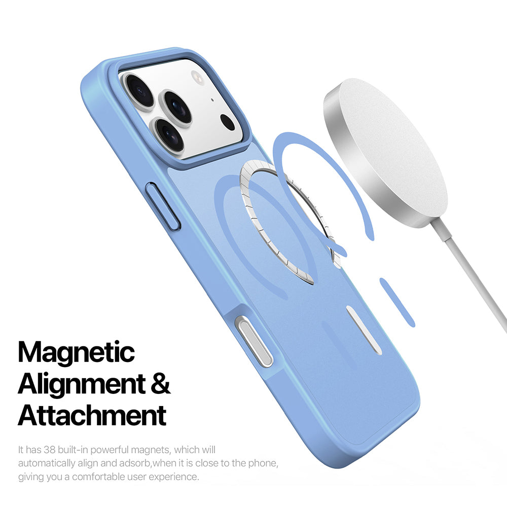 Husa MagSafe pentru Apple iPhone 18 Pro / 17 Pro, DUX DUCIS, Yind, Bleu