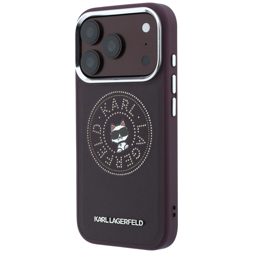 Husa MagSafe pentru Apple iPhone 18 Pro / 17 Pro, Karl Lagerfeld, Point and Choupette Sketch, Visinie