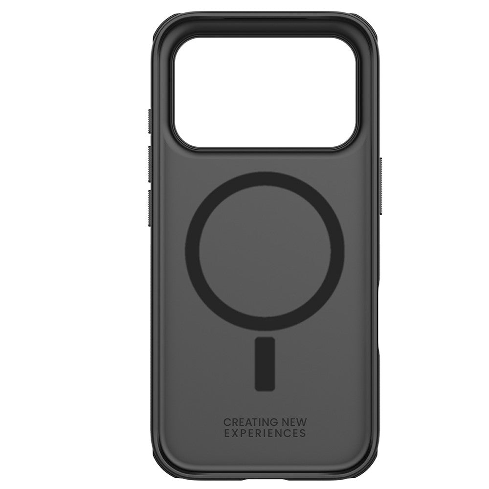 Husa MagSafe pentru Apple iPhone 18 Pro / 17 Pro, Nillkin, Super Shield Pro, Neagra Satinata