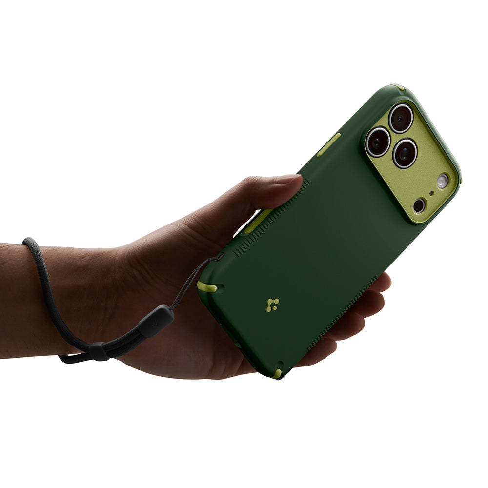Husa MagSafe pentru Apple iPhone 18 Pro / 17 Pro, Spigen, Caseology Nano Pop Hybrid, Verde ACS12176