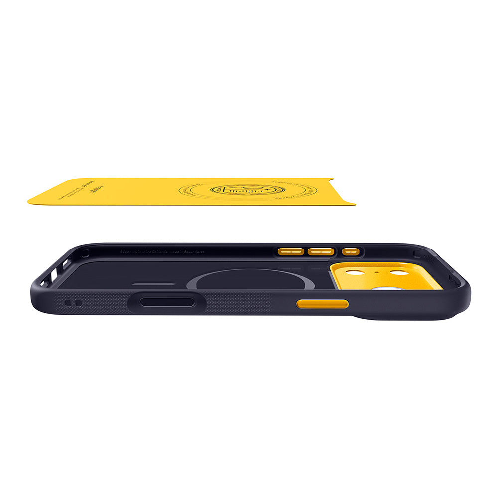 Husa MagSafe pentru Apple iPhone 18 Pro / 17 Pro, Spigen, Caseology Nano Pop, Mov ACS12178