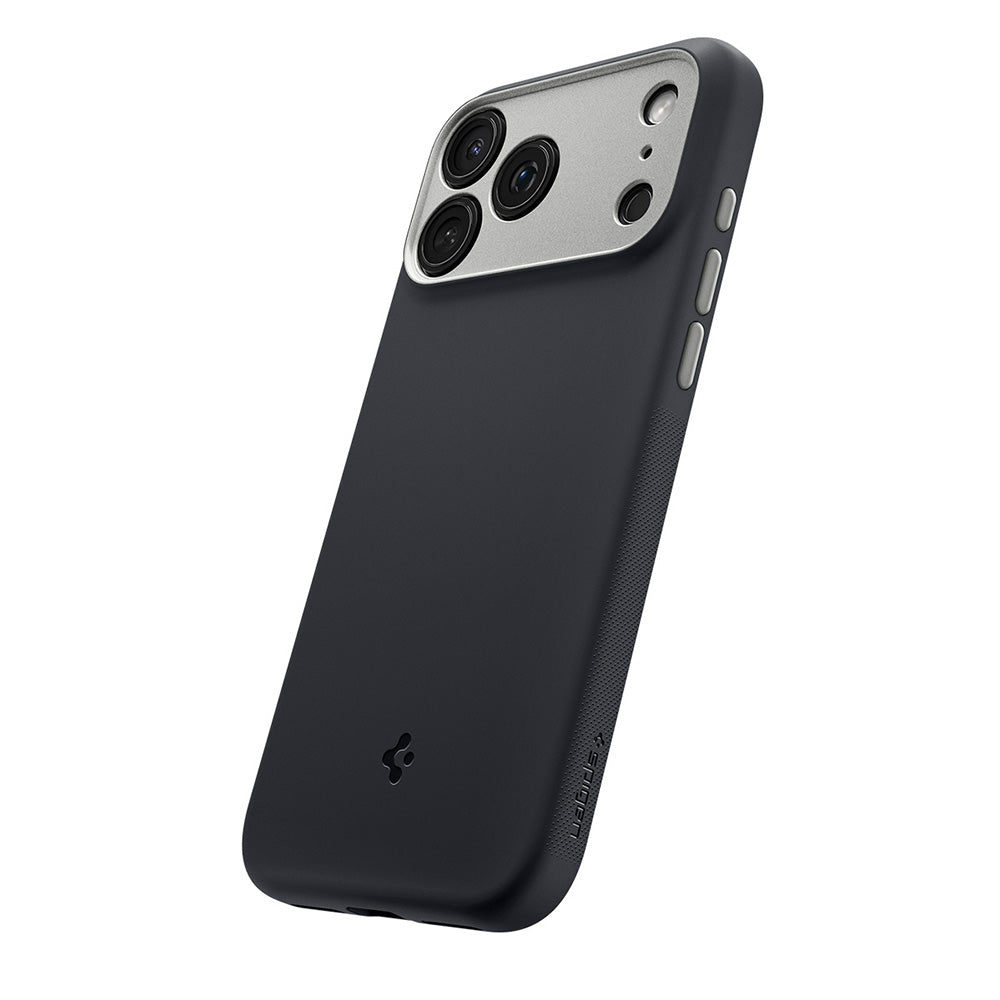 Husa MagSafe pentru Apple iPhone 18 Pro / 17 Pro, Spigen, Caseology Nano Pop, Neagra ACS12177