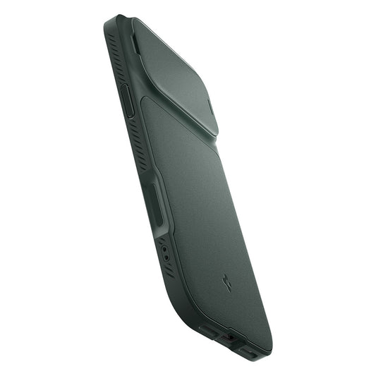Husa MagSafe pentru Apple iPhone 18 Pro / 17 Pro, Spigen, Optik Armor, Verde ACS09954