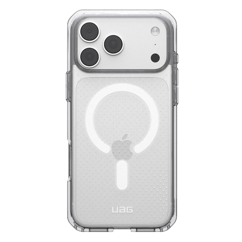 Husa MagSafe pentru Apple iPhone 18 Pro / 17 Pro, Urban Armor Gear, Dot, Argintie