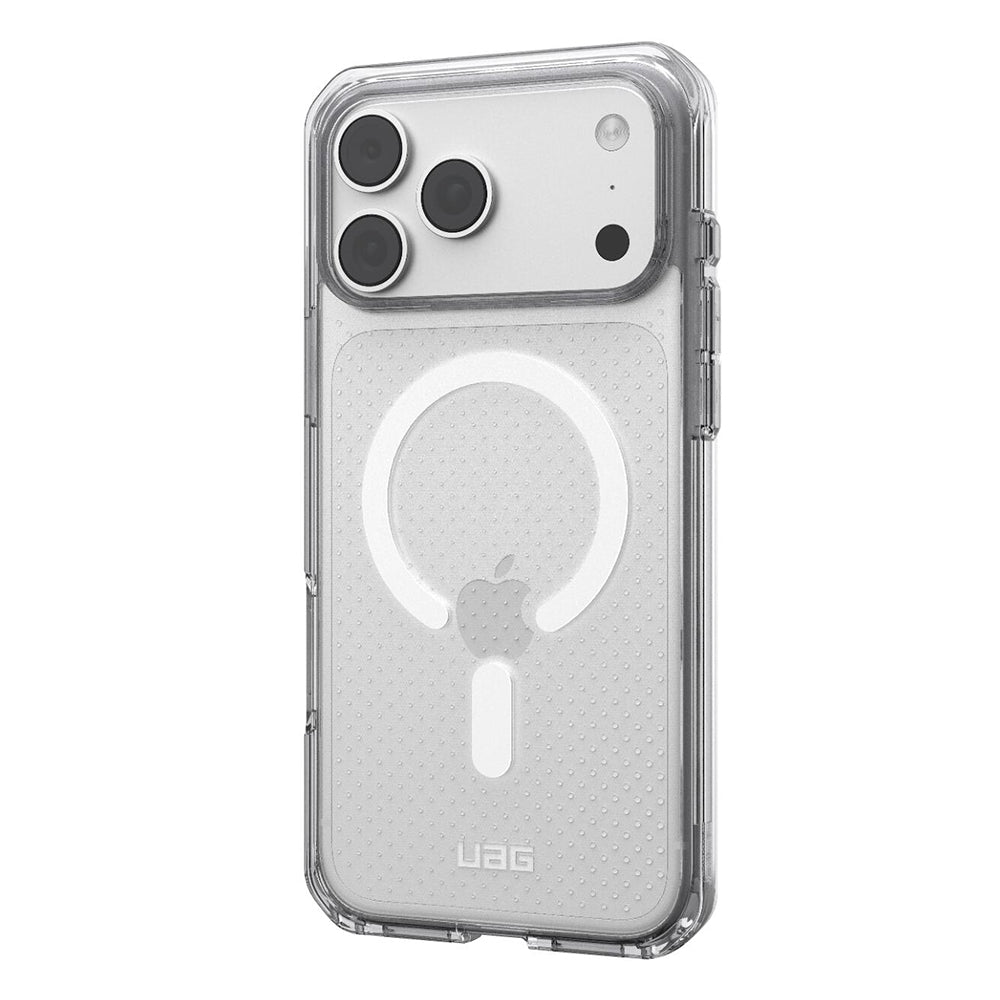 Husa MagSafe pentru Apple iPhone 18 Pro / 17 Pro, Urban Armor Gear, Dot, Argintie