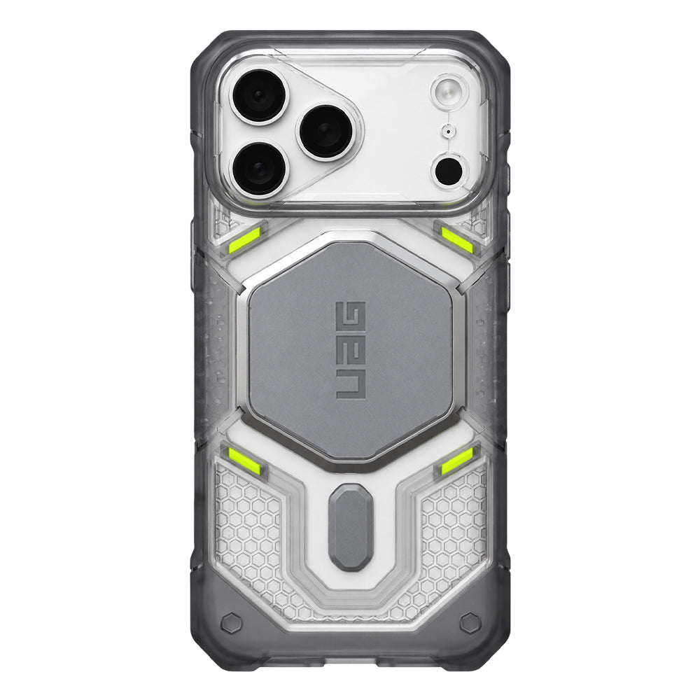 Husa MagSafe pentru Apple iPhone 18 Pro / 17 Pro, Urban Armor Gear, Monarch Pro, Argintie