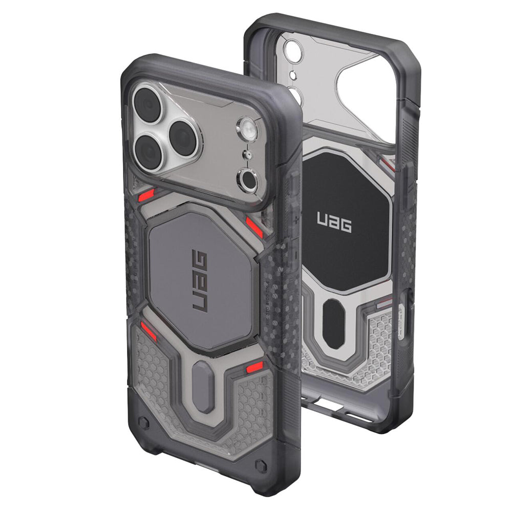 Husa MagSafe pentru Apple iPhone 18 Pro / 17 Pro, Urban Armor Gear, Monarch Pro, Gri Deschis