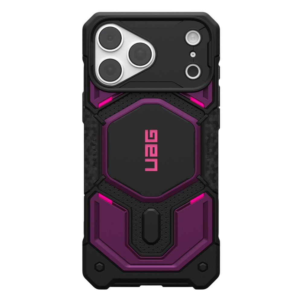 Husa MagSafe pentru Apple iPhone 18 Pro / 17 Pro, Urban Armor Gear, Monarch Pro, Mov