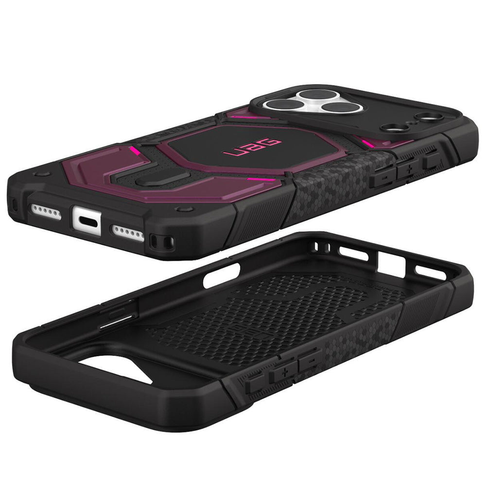 Husa MagSafe pentru Apple iPhone 18 Pro / 17 Pro, Urban Armor Gear, Monarch Pro, Mov