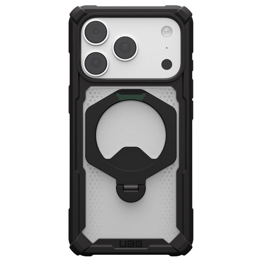 Husa MagSafe pentru Apple iPhone 18 Pro / 17 Pro, Urban Armor Gear, Plasma XTE, Neagra Transparenta