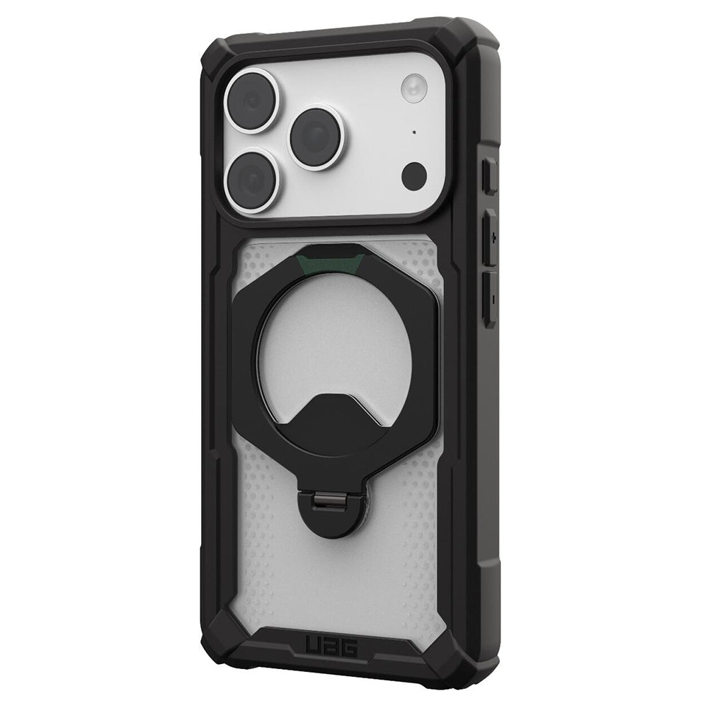 Husa MagSafe pentru Apple iPhone 18 Pro / 17 Pro, Urban Armor Gear, Plasma XTE, Neagra Transparenta