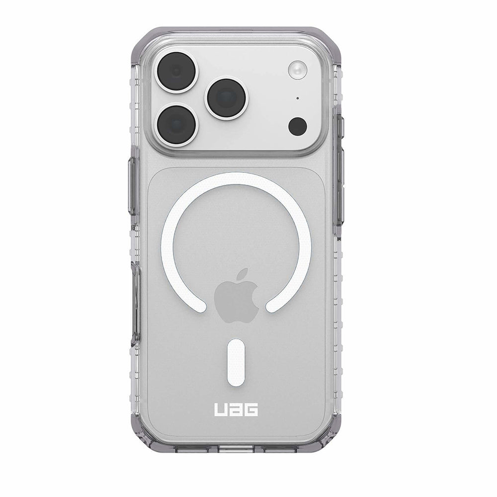 Husa MagSafe pentru Apple iPhone 18 Pro / 17 Pro, Urban Armor Gear, Plyo LT, Argintie