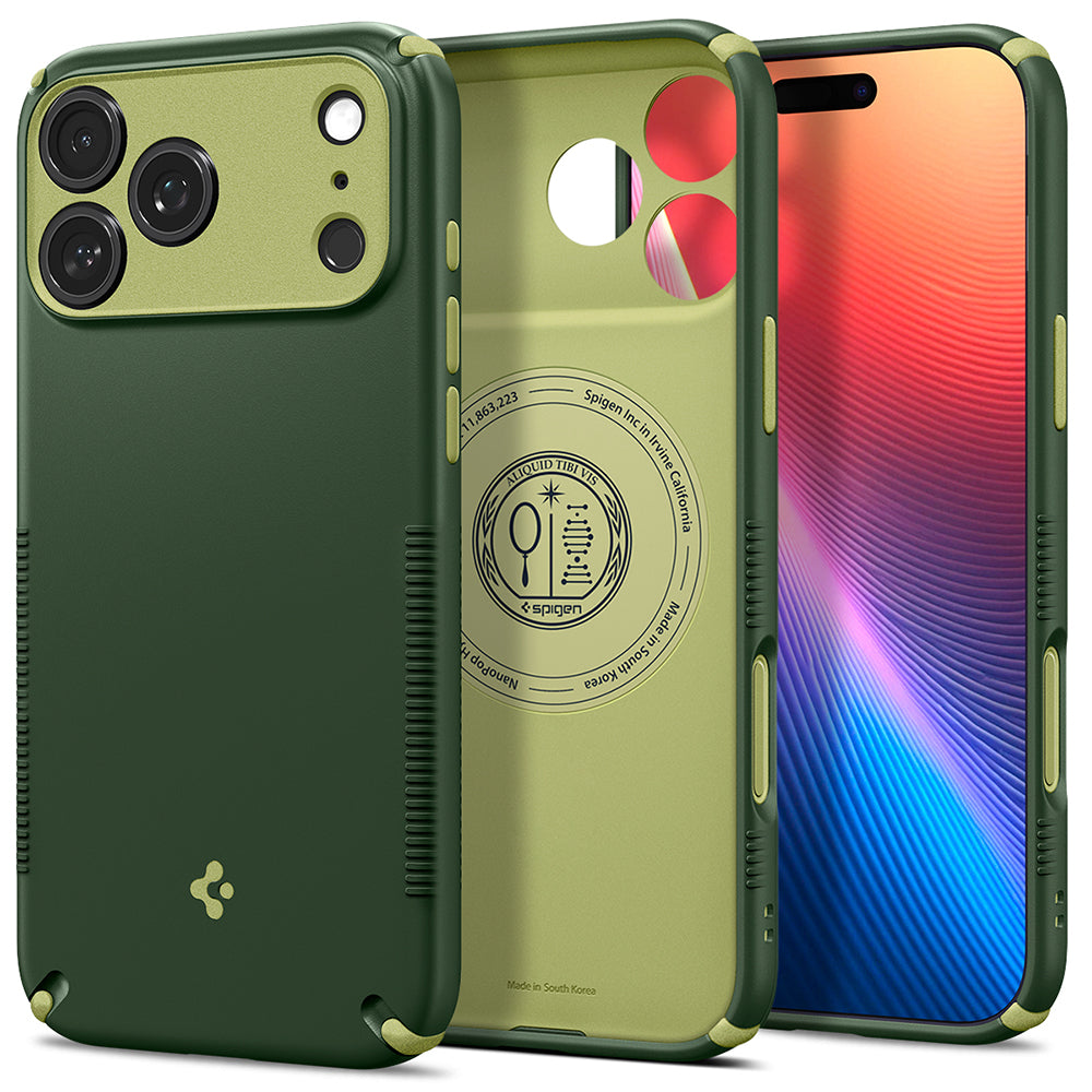 Husa MagSafe pentru Apple iPhone 18 Pro Max / 17 Pro Max, Spigen, Caseology Nano Pop Hybrid, Verde ACS12139