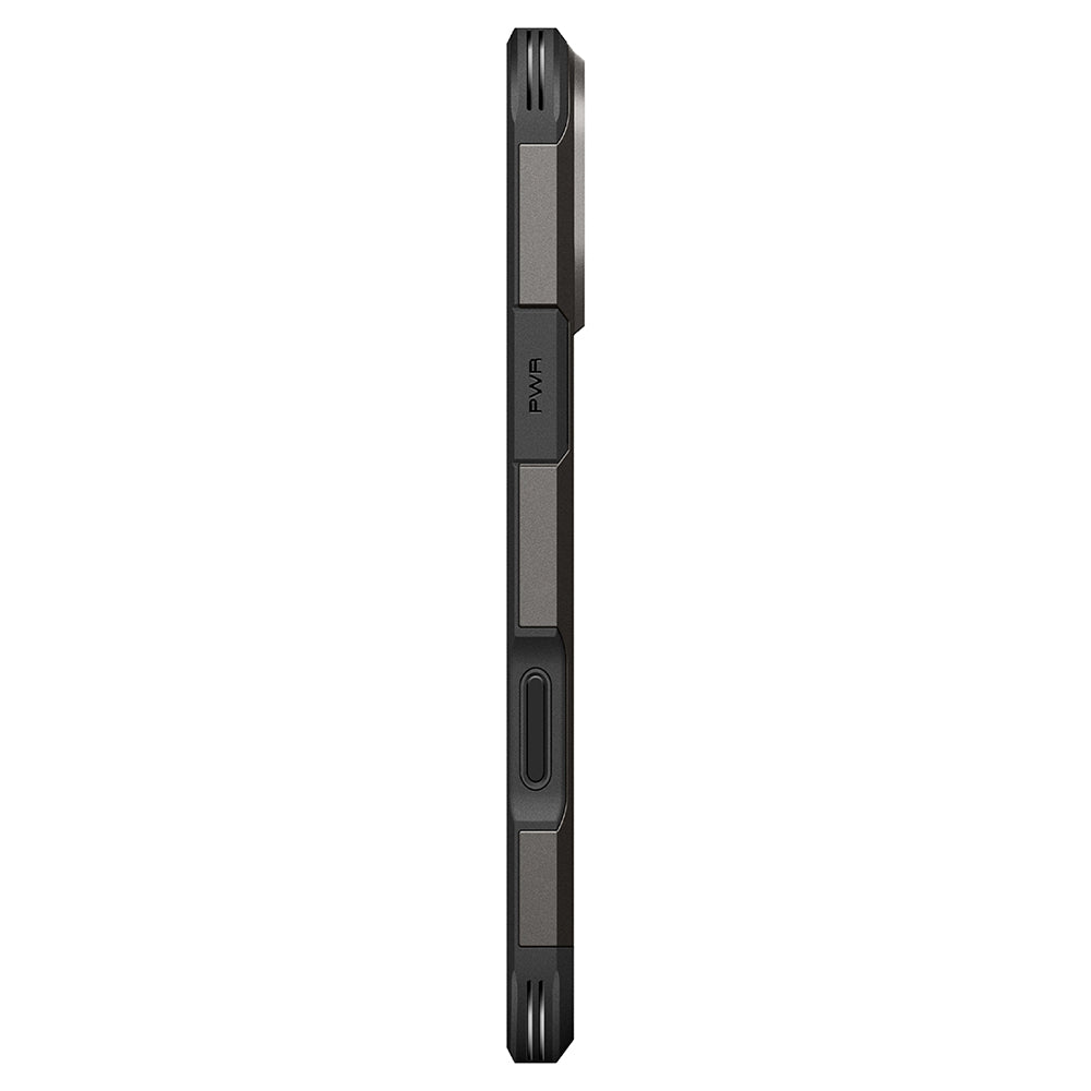 Husa MagSafe pentru Apple iPhone 18 Pro Max / 17 Pro Max, Spigen, Tough Armor T, Gri ACS12137