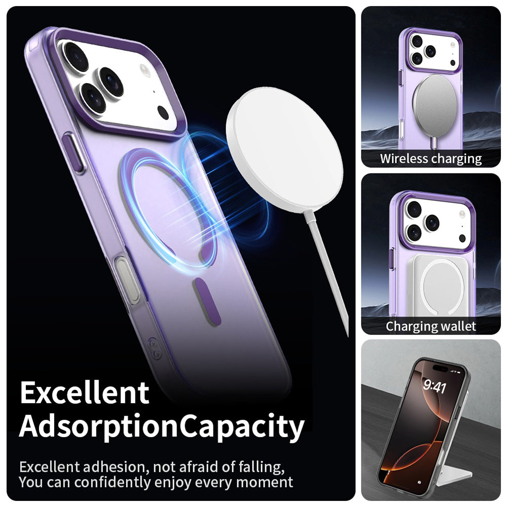 Husa MagSafe pentru Apple iPhone 18 Pro Max / 17 Pro Max, Techsuit, CandyCase, Mov