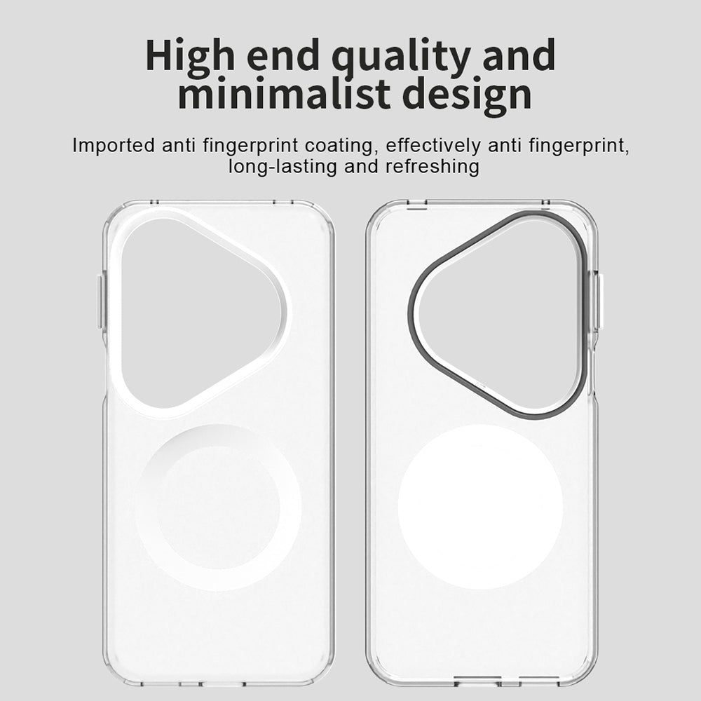Husa MagSafe pentru Huawei Pura 80 Pro, Techsuit, CandyCase, Alba
