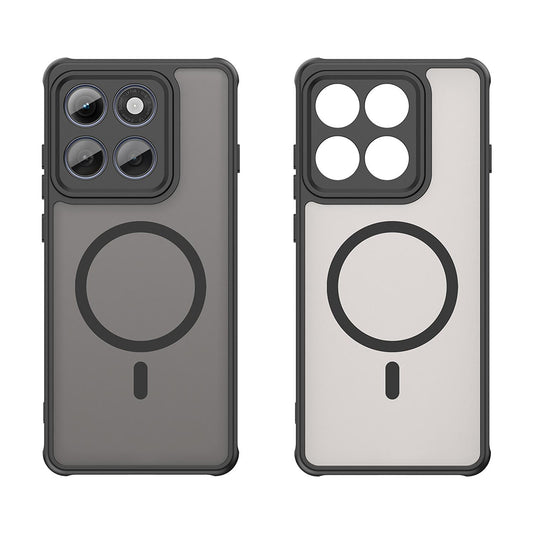 Husa MagSafe pentru Motorola Edge 60 Pro, Techsuit, HaloFrost II, Verde