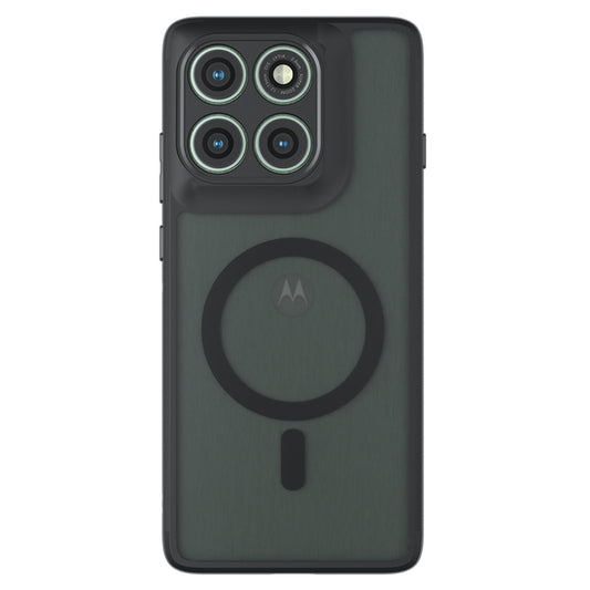 Husa MagSafe pentru Motorola Edge 60 Pro, Techsuit, PureFrost, Neagra