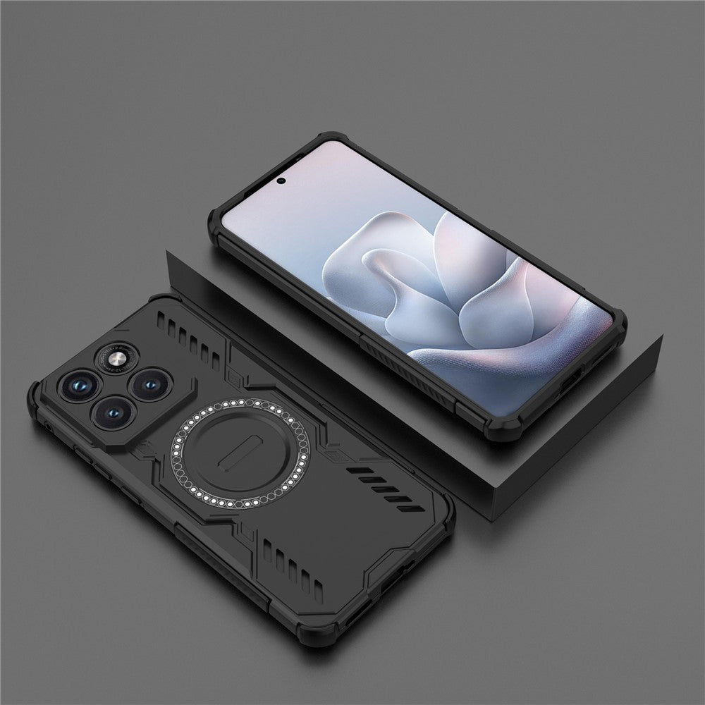 Husa MagSafe pentru Motorola Edge 70 Fusion, Techsuit, ArmorMag, Neagra