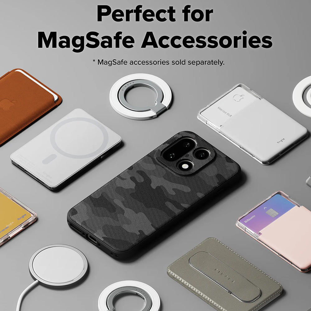 Husa MagSafe pentru OnePlus 15, Ringke, Onyx, Camuflaj