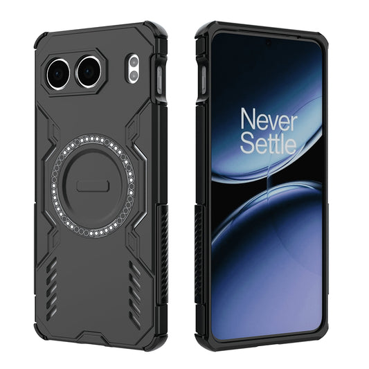 Husa MagSafe pentru OnePlus Nord 4, Techsuit, ArmorMag, Neagra