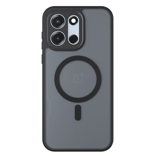 Husa MagSafe pentru OnePlus Nord 6, Techsuit, PureFrost, Neagra Satinata