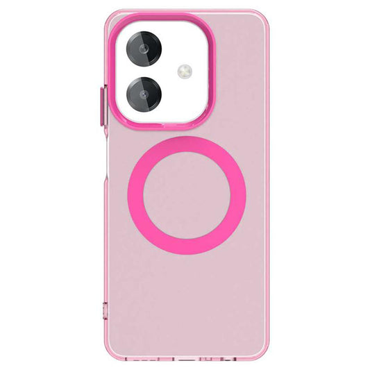 Husa MagSafe pentru Oppo A3 4G / A3 5G, Techsuit, CandyCase, Roz