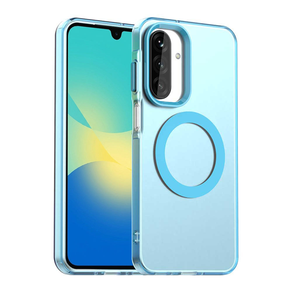 Husa MagSafe pentru Samsung Galaxy A27 5G, Techsuit, CandyCase, Albastra