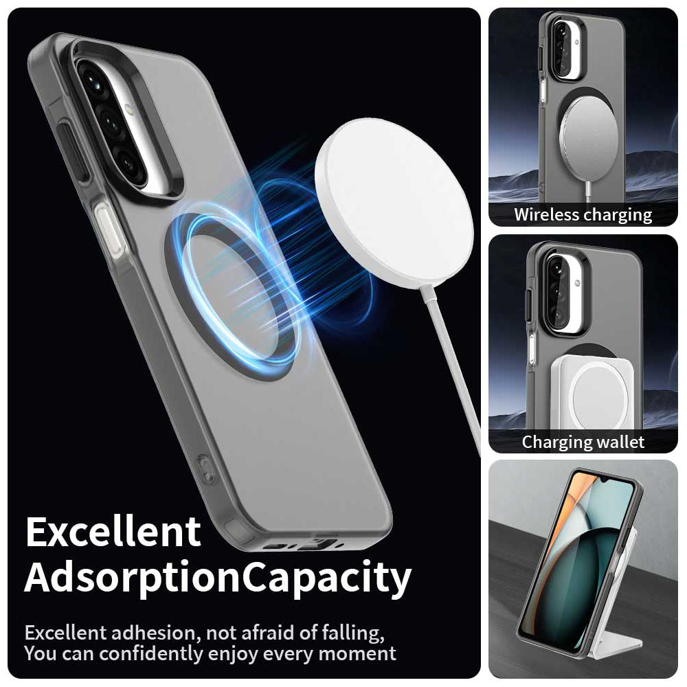 Husa MagSafe pentru Samsung Galaxy A27 5G, Techsuit, CandyCase, Neagra