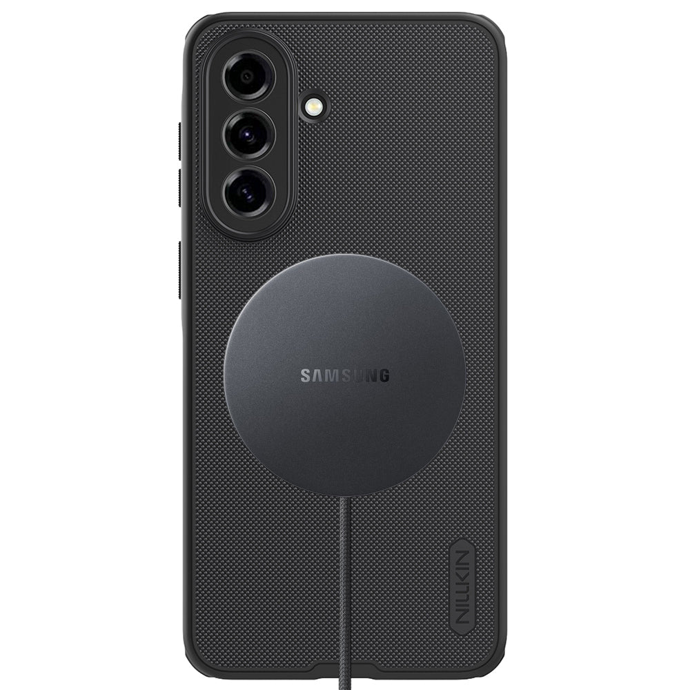 Husa MagSafe pentru Samsung Galaxy A57 5G, Nillkin, Super Shield Pro, Neagra Satinata