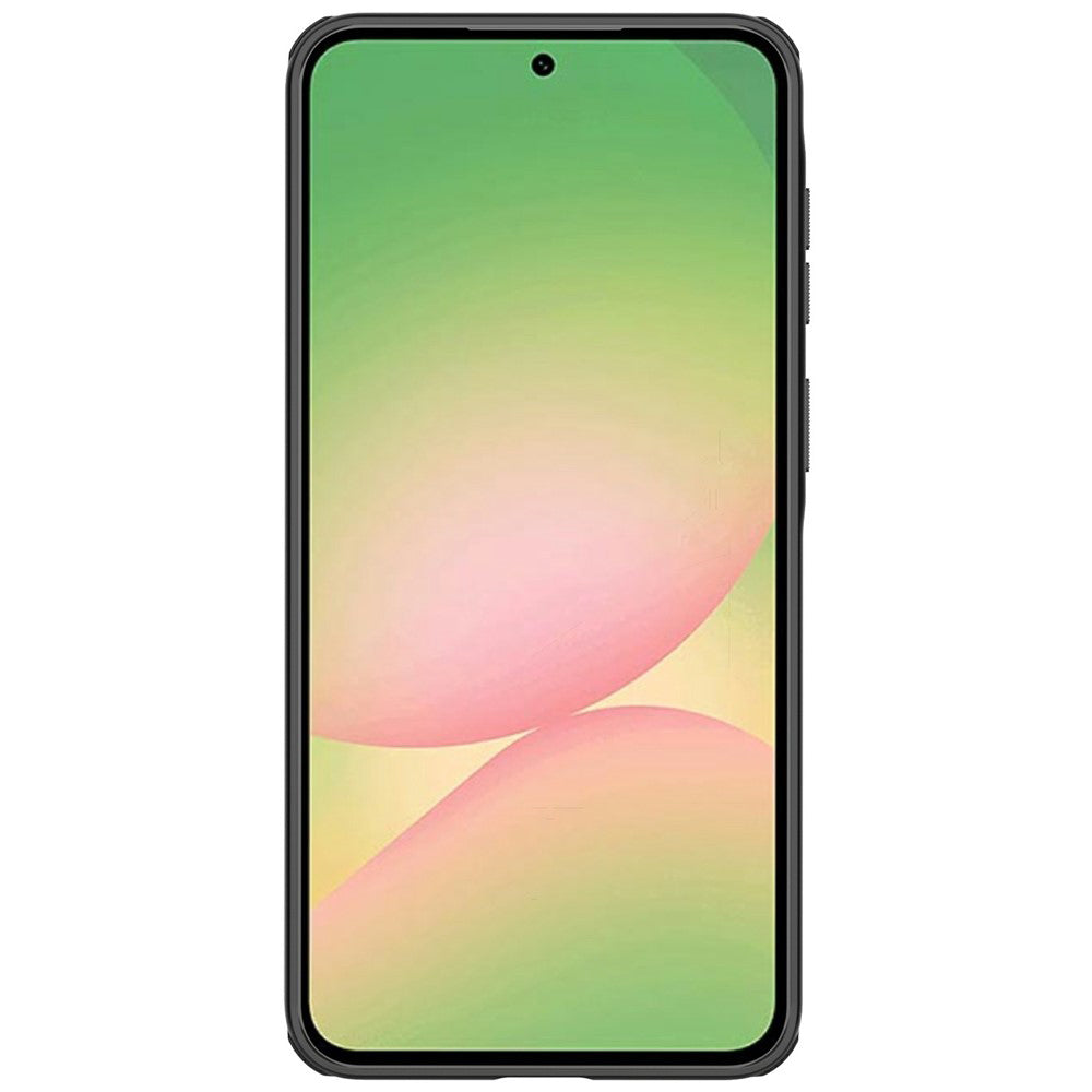 Husa MagSafe pentru Samsung Galaxy A57 5G, Nillkin, Super Shield Pro, Neagra Transparenta Satinata