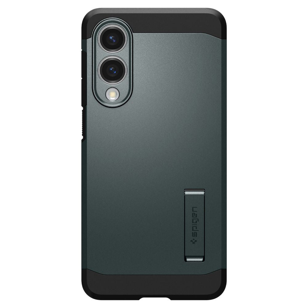 Husa MagSafe pentru Samsung Galaxy S25 Edge S937, Spigen, Tough Armor, Verde ACS09424