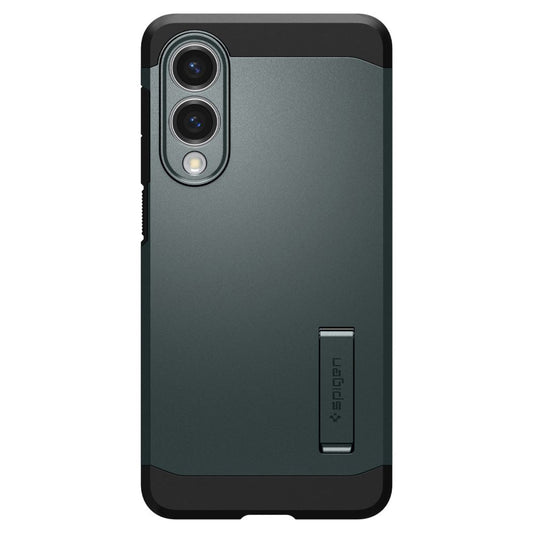 Husa MagSafe pentru Samsung Galaxy S25 Edge S937, Spigen, Tough Armor, Verde ACS09424