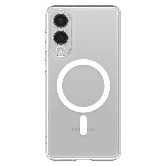Husa MagSafe pentru Samsung Galaxy S25 Edge S937, Spigen, Ultra Hybrid, Alba ACS09418