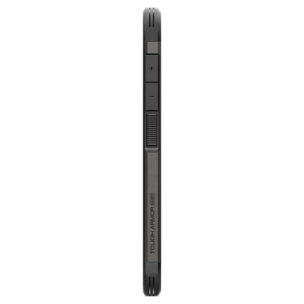 Husa MagSafe pentru Samsung Galaxy S25+ S936, Spigen, Tough Armor, Gri