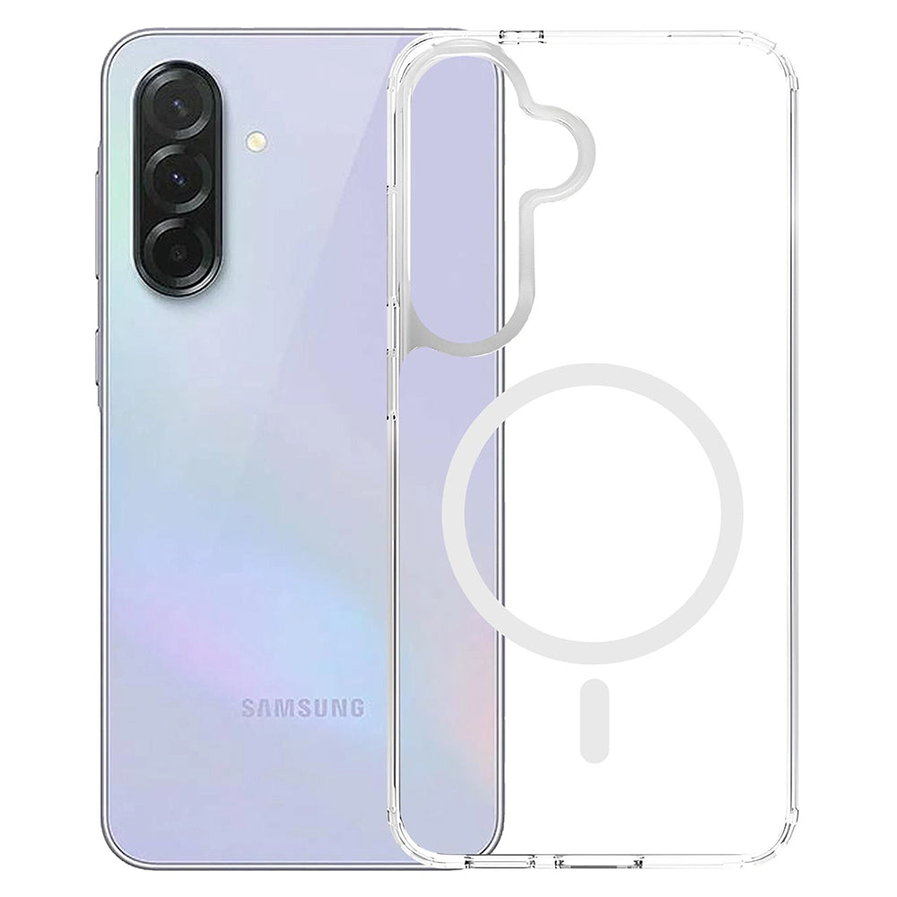 Husa MagSafe pentru Samsung Galaxy S26, 3MK, Armor MagCase, Transparenta