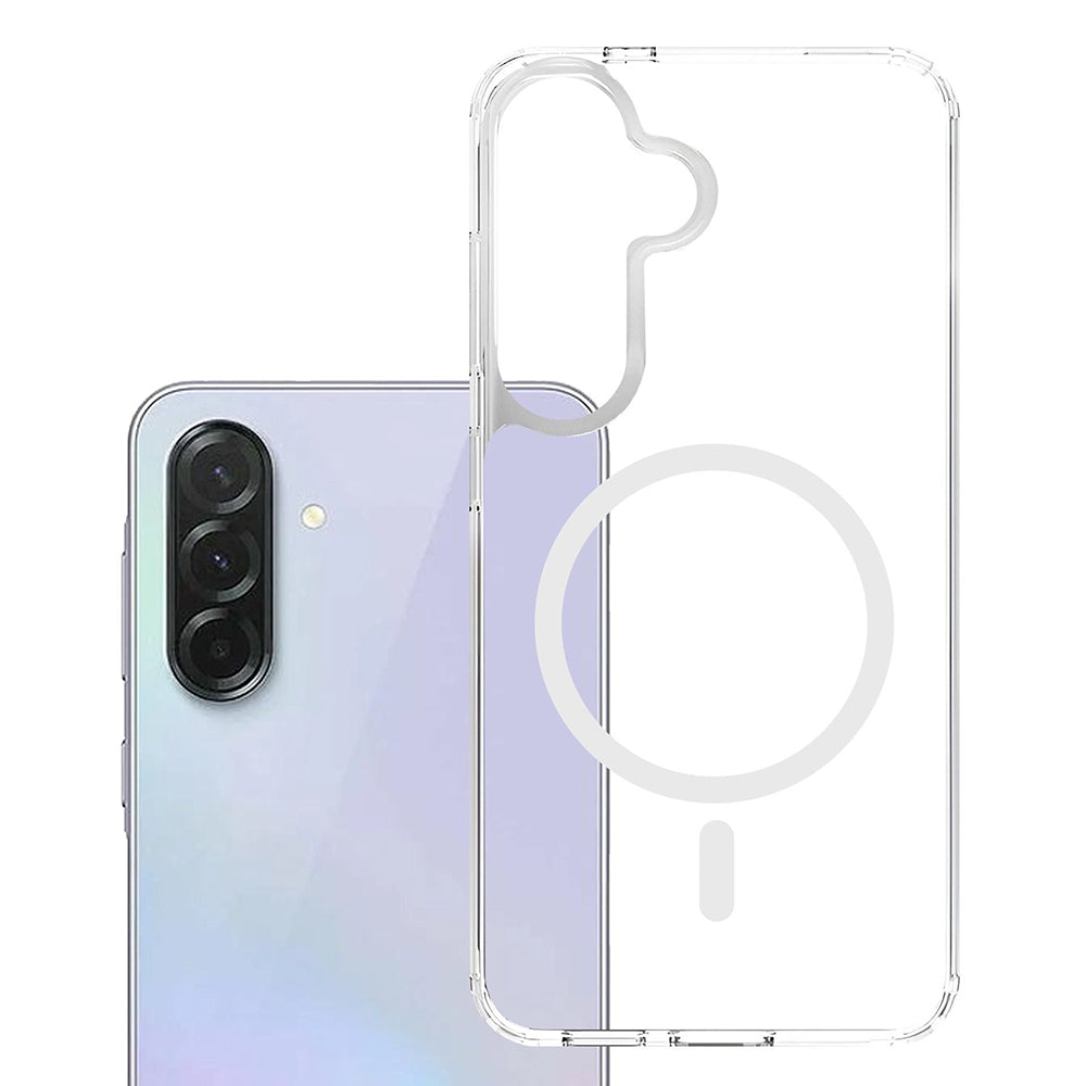 Husa MagSafe pentru Samsung Galaxy S26, 3MK, Armor MagCase, Transparenta
