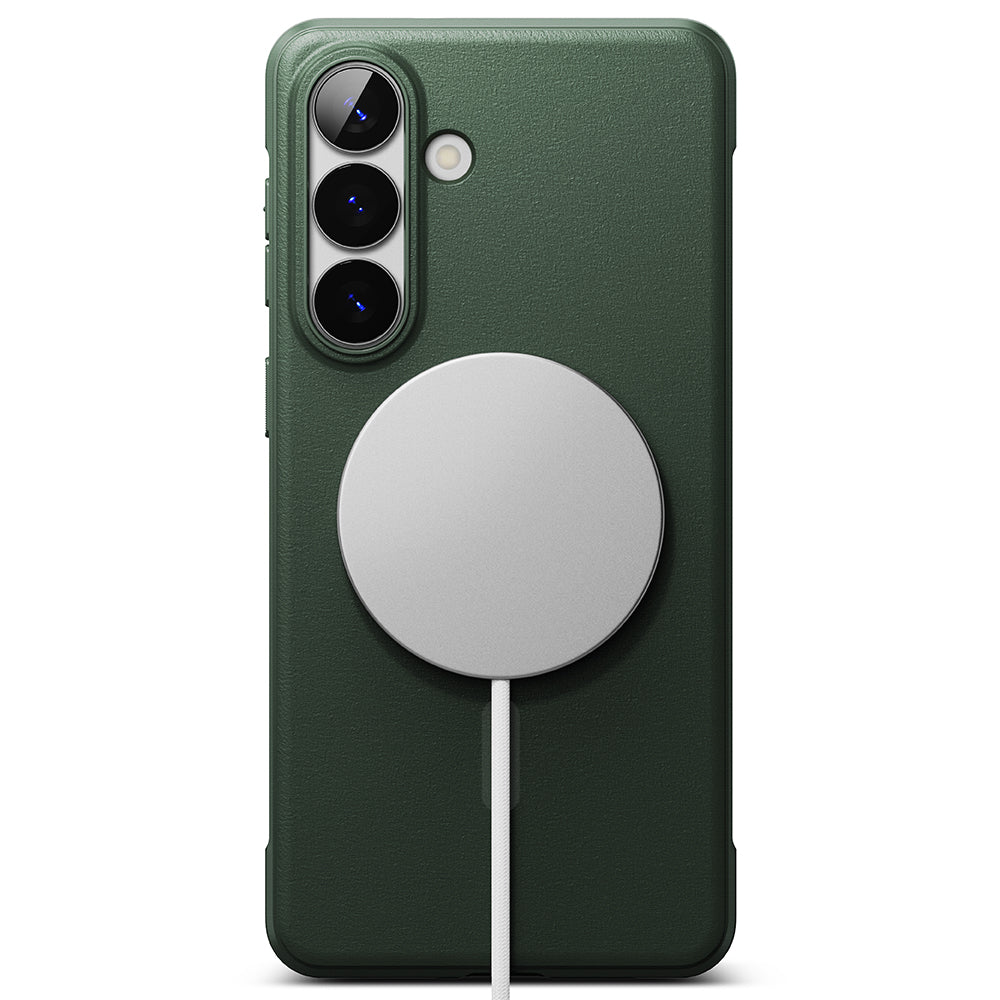 Husa MagSafe pentru Samsung Galaxy S26 Plus S947, Ringke, Onyx, Verde Inchis