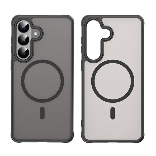 Husa MagSafe pentru Samsung Galaxy S26 Plus, Techsuit, HaloFrost II, Neagra