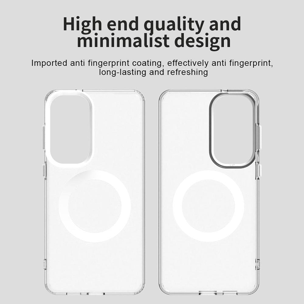 Husa MagSafe pentru Samsung Galaxy S26 S942, Techsuit, CandyCase, Alba