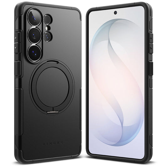 Husa MagSafe pentru Samsung Galaxy S26 Ultra, Ringke, Alles, Neagra