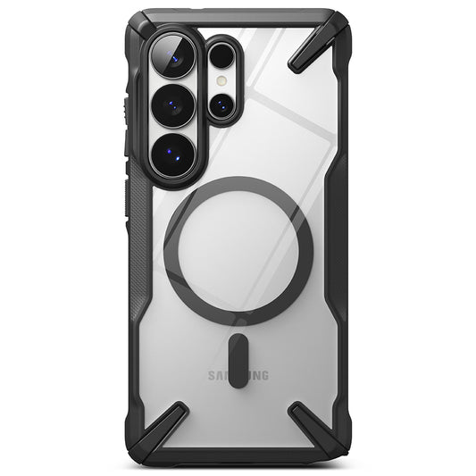 Husa MagSafe pentru Samsung Galaxy S26 Ultra, Ringke, Fusion X, Neagra