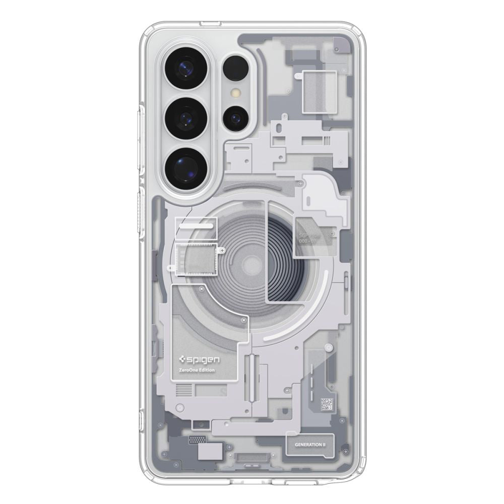 Husa MagSafe pentru Samsung Galaxy S26 Ultra S948, Spigen, Ultra Hybrid Zero One, Alba ACS10683