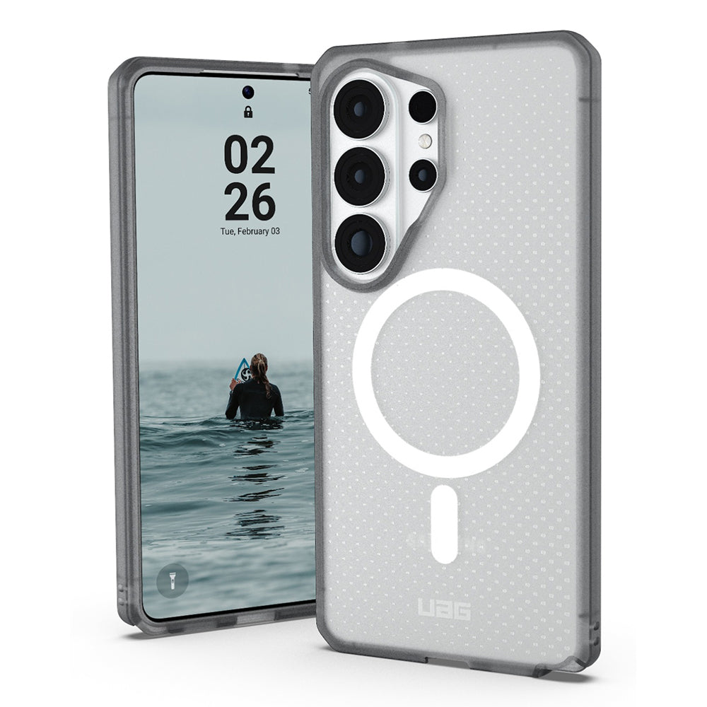 Husa MagSafe pentru Samsung Galaxy S26 Ultra S948, Urban Armor Gear, Dot, Gri Satinata