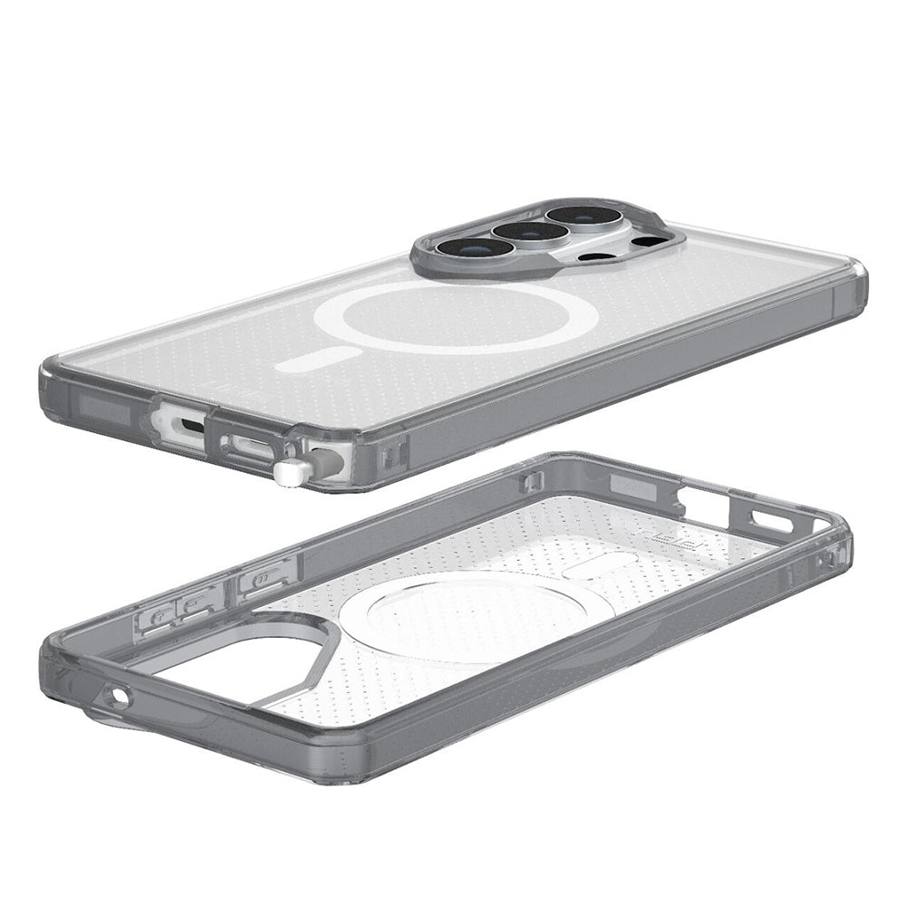 Husa MagSafe pentru Samsung Galaxy S26 Ultra S948, Urban Armor Gear, Dot, Transparenta Gri